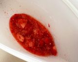 ちょこっと＊いちごの米粉蒸しパン作り方1写真