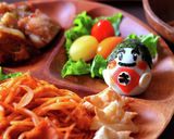 餃子の皮でカブト♪こどもの日に作り方5写真