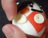 こどもの日に♪ゆで卵で♪金太郎さん♪作り方10写真
