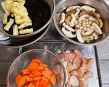 干し椎茸入りひじきの煮物作り方1写真