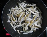 豚肉と高菜の和風ポテトオムレツ作り方3写真