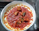 サバ缶のアラビアータ作り方4写真