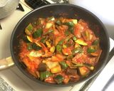 味付け1発！ラタトュイユのっけそうめん作り方13写真