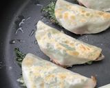 筍を餃子の皮で挟み焼き作り方5写真