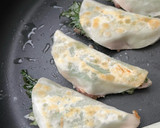筍を餃子の皮で挟み焼き作り方5写真