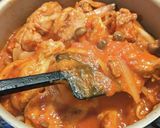 鶏肉のトマトソース煮込み作り方23写真