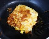 じゃがいもとコーンのチーズガレット作り方4写真