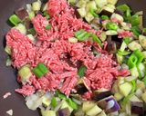 ナスとピーマンのキーマカレー《市販ルー》作り方4写真