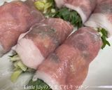 豚肉のキャベツ大葉巻き作り方4写真