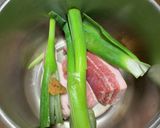 韓国料理 スユク 茹で豚作り方1写真