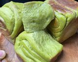 時短簡単!!抹茶ミルフィーユ食パン♡作り方9写真