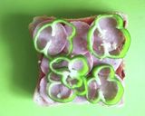 北欧朝食☆ピーマンオープンサンド☆食パン作り方1写真