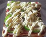 北欧朝食☆ピーマンオープンサンド☆食パン作り方2写真
