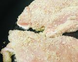 簡単ころも＆揚げ●鶏胸肉の揚げ焼きカツ作り方1写真