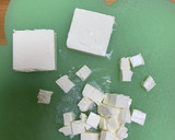 かぼちゃとクリームチーズの黄色いサラダ作り方6写真
