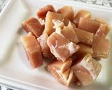 炒り鷄（筑前煮）〜春らしさを添えて〜作り方1写真
