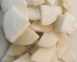 炊飯器で簡単　モツ煮込み　ホルモン作り方1写真