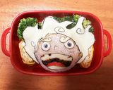 ワンピースニカ キャラ弁作り方6写真