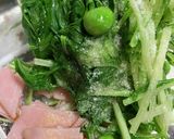 水菜とグリーンピースの簡単サラダ☆作り方4写真