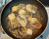 さばの竜田揚げ中華風ケチャップ炒め作り方5写真