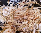 細切りゴボウとレンコンの柚子風味きんぴら作り方10写真
