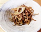 細切りゴボウとレンコンの柚子風味きんぴら作り方12写真