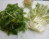 簡単！たっぷりツナ水菜　無限水菜作り方1写真