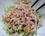 簡単！たっぷりツナ水菜　無限水菜作り方3写真