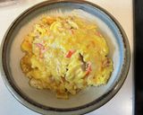 カニ玉天津飯　（カニ玉あんかけ流用）作り方5写真