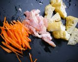 簡単！厚揚げと水菜の煮物作り方2写真