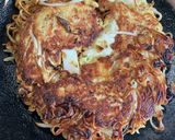 インスタント袋麺とパン粉で広島風お好み焼作り方10写真