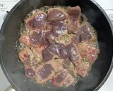 町中華のレバーとニラのニンニク炒め作り方4写真