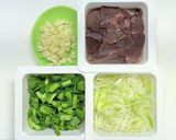 町中華のレバーとニラのニンニク炒め作り方1写真