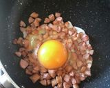 目玉焼き丼作り方2写真