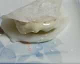 上新粉の和菓子～柏餅風♡作り方9写真