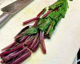 ツナとビーツの葉のサラダ作り方1写真