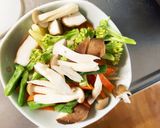 お一人様野菜たっぷりウインナーガパオ風丼作り方9写真
