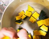 ばぁちゃんの簡単カボチャ煮♡作り方1写真