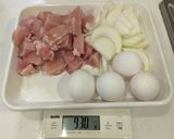 やわらかむね肉の親子丼作り方1写真