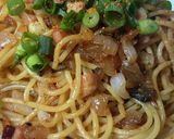 スパゲティ・ふきのとう味噌（改）作り方5写真