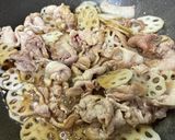 豚肉&蓮根の甘辛煮☆作り方4写真