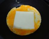 スライスチーズと海苔の卵焼き作り方2写真