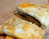 スライスチーズと海苔の卵焼き作り方6写真