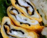 スライスチーズと海苔の卵焼き作り方7写真