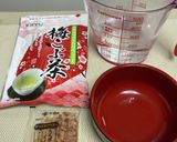 昆布茶×鰹節=簡単即席澄まし汁作り方1写真