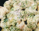 鶏もも肉の揚げ焼きひとくちカツ作り方3写真