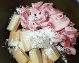 フライパン1つ☆豚肉&厚揚げ南蛮タルタル作り方1写真