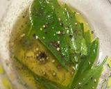 新茶葉を使いサラダにのせるかまぼこサラダ作り方9写真