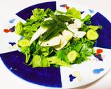新茶葉を使いサラダにのせるかまぼこサラダ作り方11写真