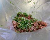 レンジで簡単！なすのひき肉はさみ蒸し作り方2写真